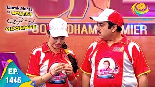 Taarak Mehta Ka Ooltah Chashmah  Episode 1445  Full Episode [upl. by Ecyal]