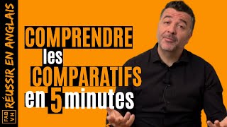 🇬🇧Comprendre le COMPARATIF en ANGLAIS en 5 MINUTES🧭 [upl. by Atinus]