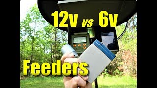 Deer Feeder Motor 12V vs 6V Boss Buck Feeders Review [upl. by Nahtaneoj74]