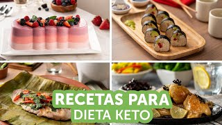 Recetas para dieta KETO  Kiwilimón [upl. by Noirod]