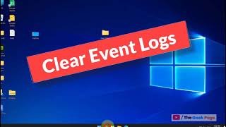 How to Clear Event Logs in Windows 11 [upl. by Morissa]