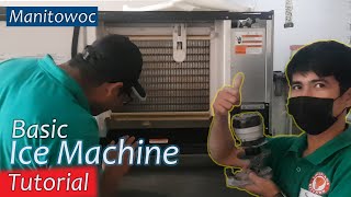 Basic ICE MACHINE Tutorial Manitowoc Indigo Model Water Pump [upl. by Nore]