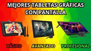 🎨 Las 5 Mejores TABLETAS GRÁFICAS CON PANTALLA 2025 Para Dibujar [upl. by Eirac]