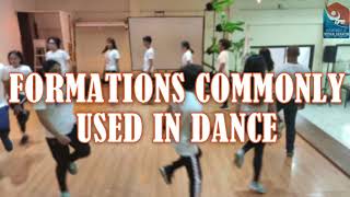 FORMATIONS COMMONLY USED IN DANCE [upl. by Rehprotsirhc]