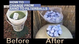 How To Change From Sand to FilterBalls [upl. by Sekofski]