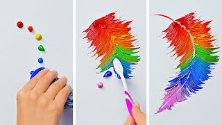 30 Simple Art Techniques Everyone Can Do [upl. by Jasmina]