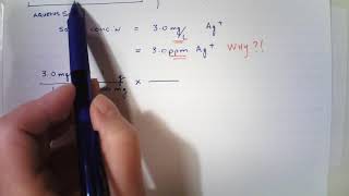 WHY are mg per L units expressed as ppm [upl. by Leander]