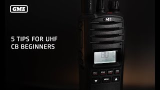 5 Tips for UHF CB Beginners  GME [upl. by Shedd]