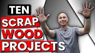 10 AMAZING Scrap Wood Project Ideas  Beginner Woodworking Projects [upl. by Yelrebmyk]