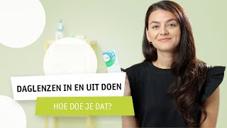 In 4 stappen eenvoudig je lenzen in en uit doen  How to  Kruidvat [upl. by Crotty]