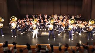 Twinsburg Tiger Band Seven Nation Army November 2017 [upl. by Lebasiairam949]