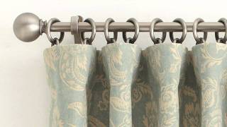 How to Correctly Hang a Drape at Home  Pottery Barn [upl. by Antons114]