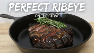 HOW TO COOK STEAK IN CAST IRON SKILLET [upl. by Senzer]