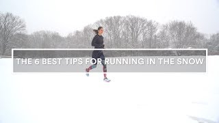 Tips for Running in the Snow [upl. by Yrret262]