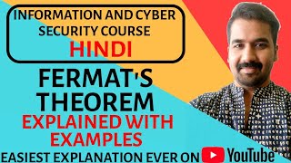 Fermats Theorem Explained with Examples in Hindi [upl. by Georgiana]