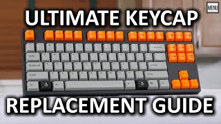 ULTIMATE Mechanical Keyboard Keycap Replacement quotHow Toquot Guide [upl. by Garold227]