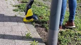 Onkruid verwijderen met de Kärcher Weed Remover review [upl. by Oiraved]