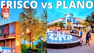 Frisco Texas vs Plano Texas  The Differences Between Frisco TX and Plano TX  Dallas Texas Suburbs [upl. by Tergram]