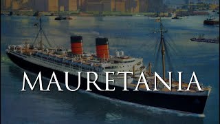 RMS Mauretania 1938 Life of the Little Queen [upl. by Eedya]