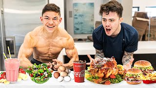 Swapping Diets with Worlds Strongest 18 Year Old [upl. by Senior]