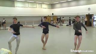 Mariinsky Ballet Class at ROH [upl. by Ellivro]