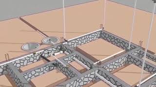 How Construction in 2021  House Construction 3D Animation [upl. by Teresina72]