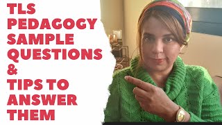 TLS PEDAGOGY EXAM SAMPLE QUESTIONS amp Tips on How to Answer [upl. by Ahael]