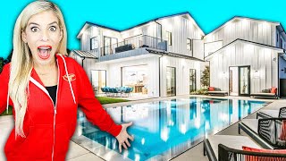 Rebecca Zamolo Official New House Tour Found Secret Hidden Room Using Extreme Everyday Objects [upl. by Hendel777]