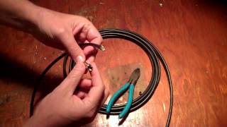 How to Install a Coax Cable Connector [upl. by Town755]