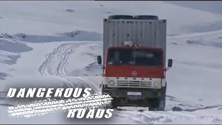 Worlds Most Dangerous Roads  Tajikistan  Ice Death [upl. by Enylhsa135]