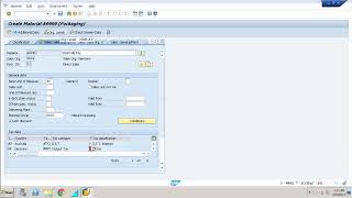 how to create a Material Master MM01 in SAP  SAP MM for beginners SAPMM Materialmaster [upl. by Sum]