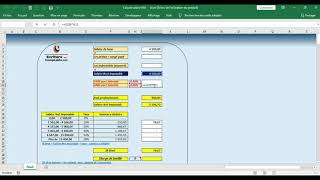 Comment calculer le salaire Net et IR avec Excel [upl. by Janean832]