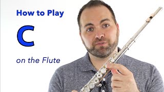 Beginner Flute Lesson 7  How to Play C [upl. by Ariaic901]