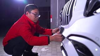 How to install body kit for Mercedes Benz GLC Class [upl. by Eudora]