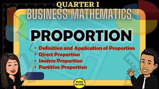 PROPORTION  BUSINESS MATHEMATICS [upl. by Femi369]