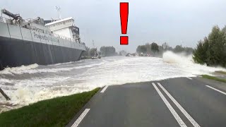 Ship Launch  20 Awesome WAVES [upl. by Hortensia]