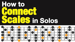 Connecting Scales for Improvising on Guitar  Soloing [upl. by Ahsart158]