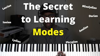 Learn your MODES on the piano to help your improvise  Learn all 7 Major Scale Modes [upl. by Heywood147]