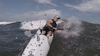 Epic V8 Surfski Experience [upl. by Howzell3]