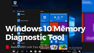 How to Check Your PC RAM With Windows 10 Memory Diagnostic Tool [upl. by Alana]