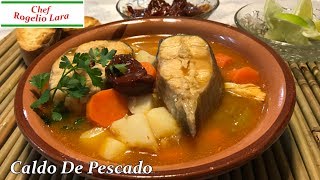 CALDO DE PESCADO DELICIOSA RECETA [upl. by Jandy]