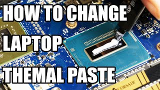 BEGINNERS GUIDE How To Change Laptop Thermal Paste [upl. by Franciskus]