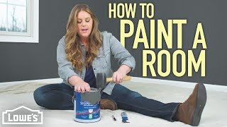 How to Paint a Room w Monica from The Weekender [upl. by Hamehseer]