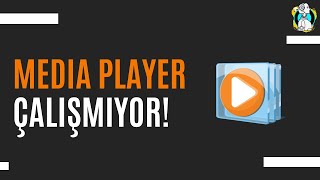 Windows Medya Player Video Açılmıyor  Çalışmıyor Hatası Çözümü [upl. by Namrehs]