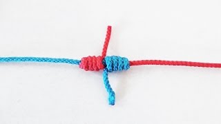 Fishing Knots How To Tie A Blood Knot [upl. by Lenoel]