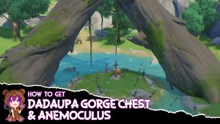 Genshin Impact  How to get Dadaupa Gorge Chest amp Anemoculus [upl. by Bethina]