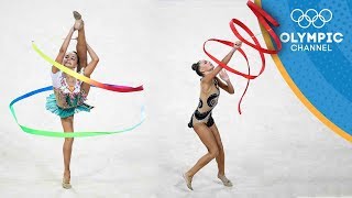 Twins Dina and Arina Averina are Russias Latest Rhythmic Gymnastics Stars [upl. by Nations]