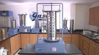 Gilson Sieve Analysis Equipment [upl. by Rosenblatt]