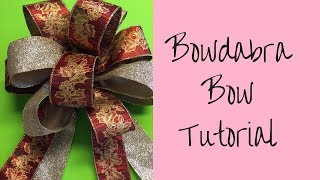 Bowdabra Easy Bows  Stacked Bow Tutorial [upl. by Ginni]