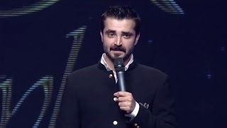 Hamza Ali Abbasi Speech After Winning Award for Pyaray Afzal [upl. by Ammon]